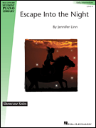 Escape into the Night piano sheet music cover